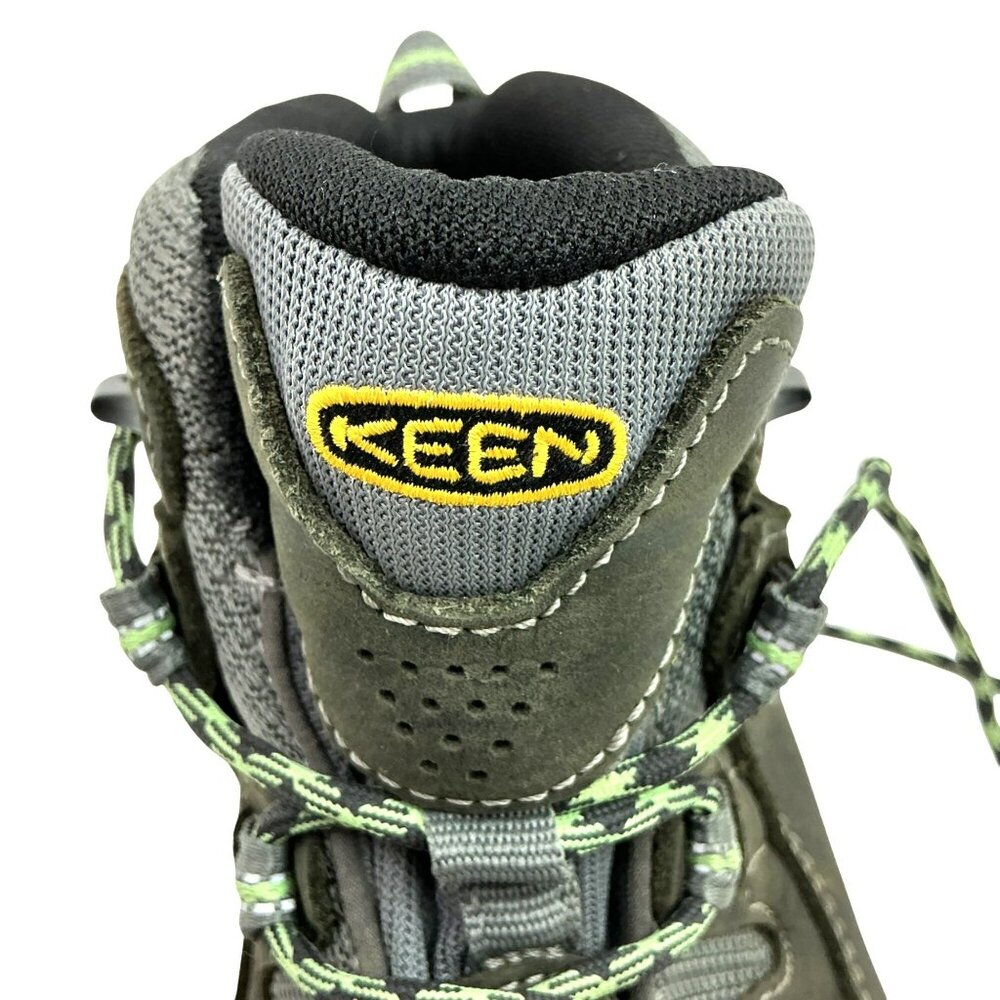Keen Targhee ll Mid Waterproof Leather Mesh Hiking Boots Womens 7 Raven/ Opaline - Picture 11 of 12